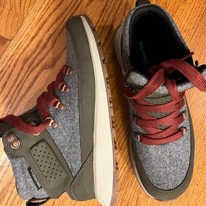 Merrell Hiking Sneaker, Blue-Gray